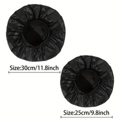 Smooth Satin Hair Cap Set for Curling and Straightening Hair