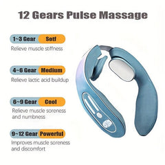 Cervical Spine Neck Massager Acupoints Lymphvity Device