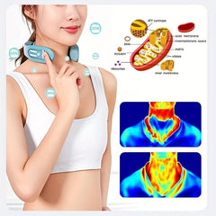 Cervical Spine Neck Massager Acupoints Lymphvity Device