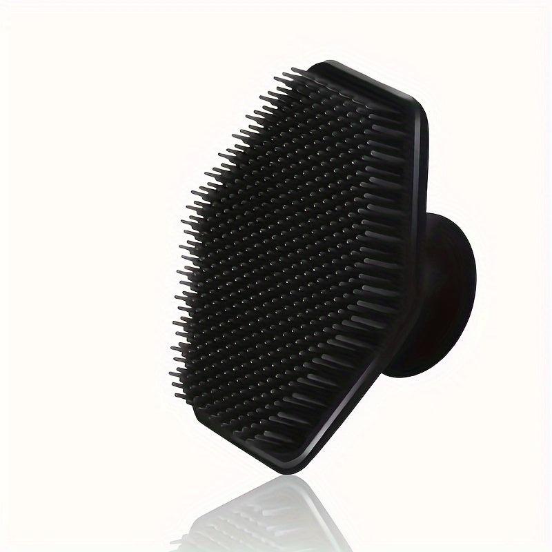 Men's Silicone Face Scrubber Exfoliates Skin