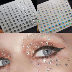 Crystal Eyes Sticker Women Tattoo Makeup