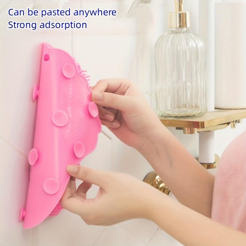 Bath and Spa Foot Massage Scrubber with Suction Cup