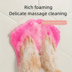 Bath and Spa Foot Massage Scrubber with Suction Cup