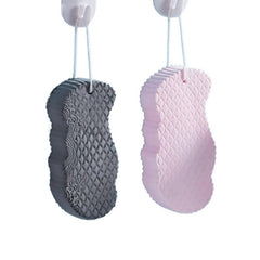 3pcs Soft Sponge Body Scrubber Bath Exfoliating Scrub Sponge