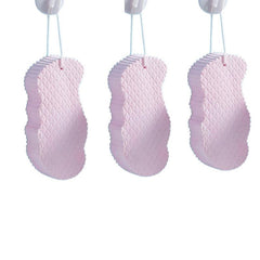 3pcs Soft Sponge Body Scrubber Bath Exfoliating Scrub Sponge