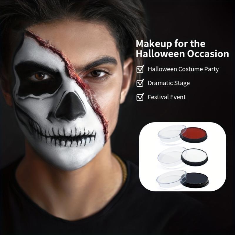 Halloween Vampair Face Paint, Long Lasting Makeup