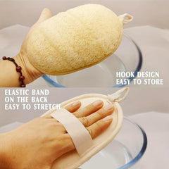 Natural Loofah Sponge Exfoliating Body Scrubber Biodegradable Shower Luffa