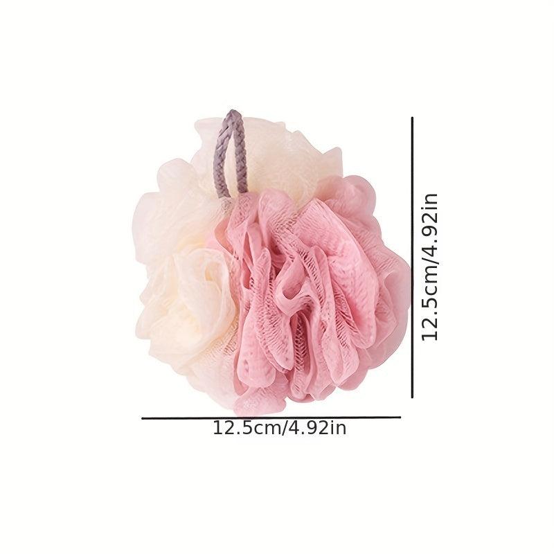 Large Bath Ball Flower, Back Rubbing, Foaming Bath