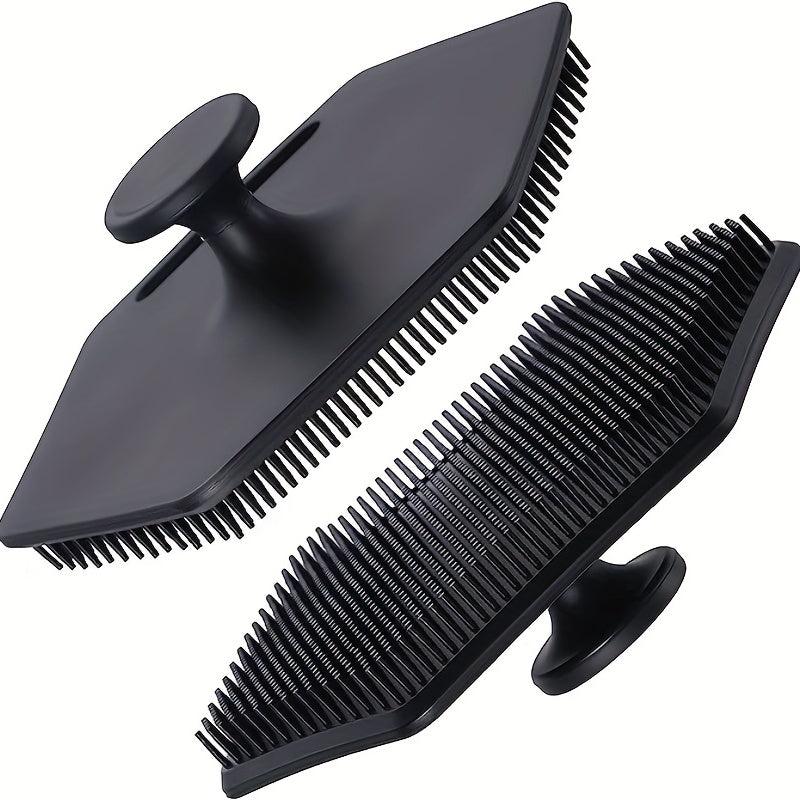 Soft Silicone Body Scrubber Scalp Massager Shampoo Brush