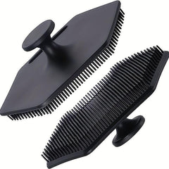 Soft Silicone Body Scrubber Scalp Massager Shampoo Brush