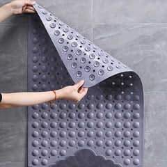 Massage Bath Shower Foot Scrubber Mat Non Slip