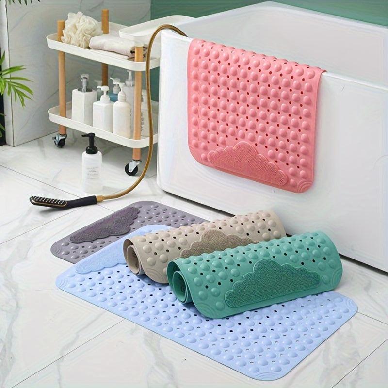 Massage Bath Shower Foot Scrubber Mat Non Slip