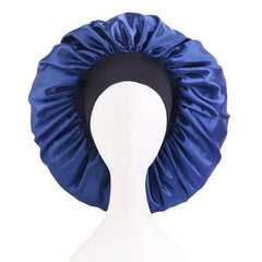 Adjustable Satin Bonnet Hair Cap For Sleeping Long Hair Care Women Night Hat