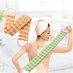 Long Back Scrubber Towel for Exfoliating Softening Bath Shower