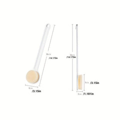 Long Handle Bath Massage Cleaning Brush Soft Hair Bath Brush Exfoliating
