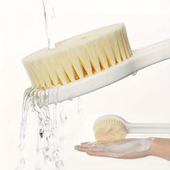 Long Handle Bath Massage Cleaning Brush Soft Hair Bath Brush Exfoliating