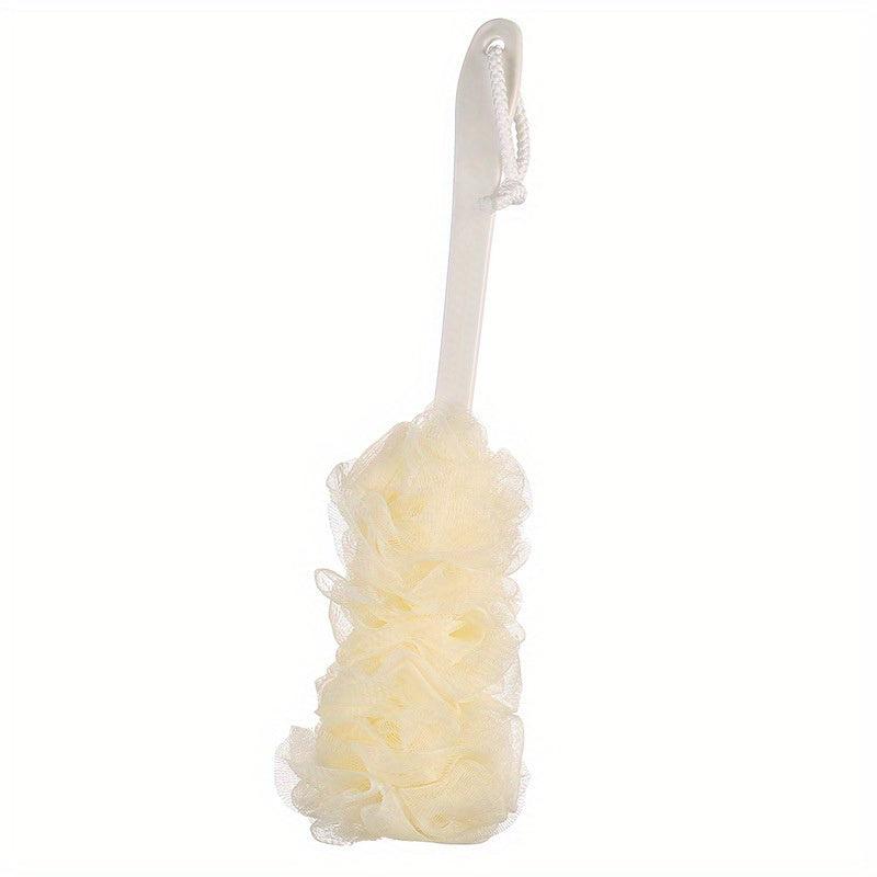 Soft Long Handle Body Brush for Exfoliating, Spa Scrub, Back Exfoliation