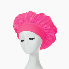 Stretchable Satin Hair Bonnet Shower Cap for Women