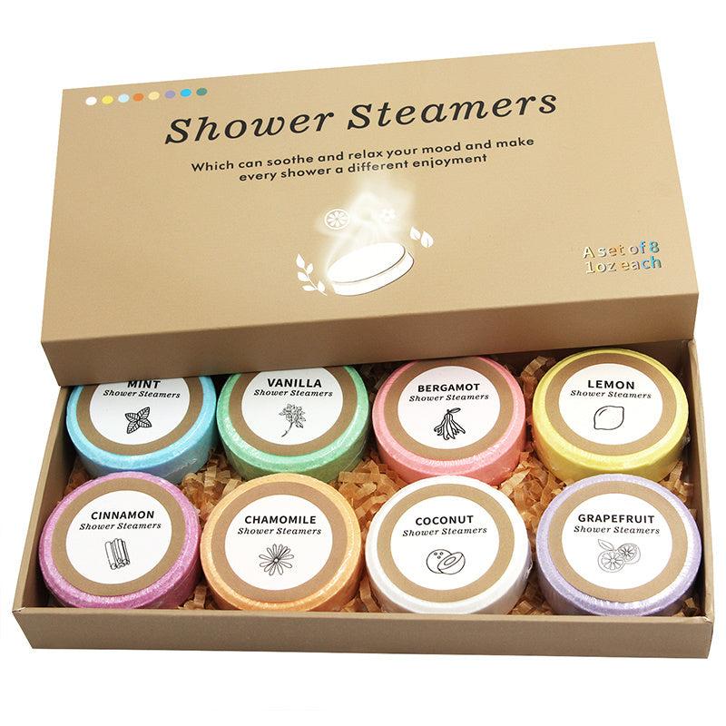 Aromatherapy Shower Steamers 8 Pack Bath Bombs Self Care Gift