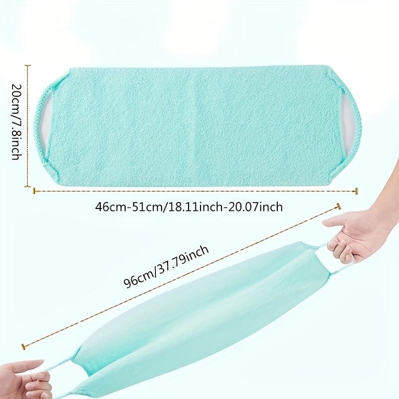 Double Sided Back Scrubber Microfiber Fast Drying Exfoliating