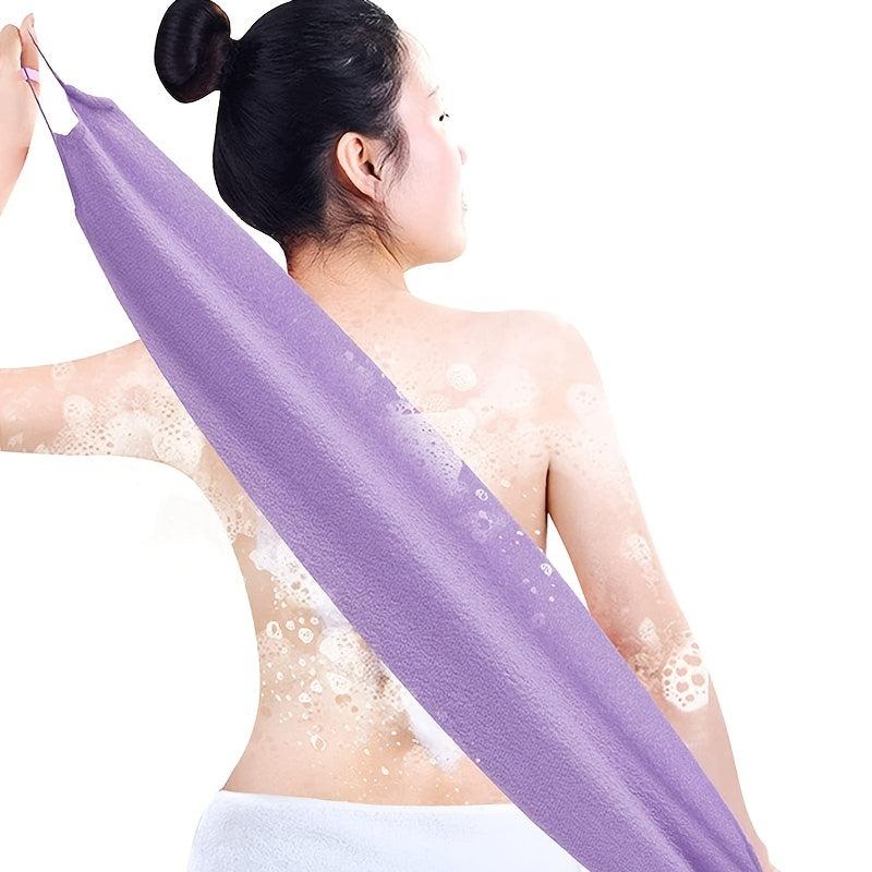 Double Sided Back Scrubber Microfiber Fast Drying Exfoliating