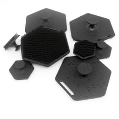Silicone Body Scrubber Grip for Gentle Exfoliation