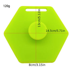 Silicone Body Scrubber Grip for Gentle Exfoliation
