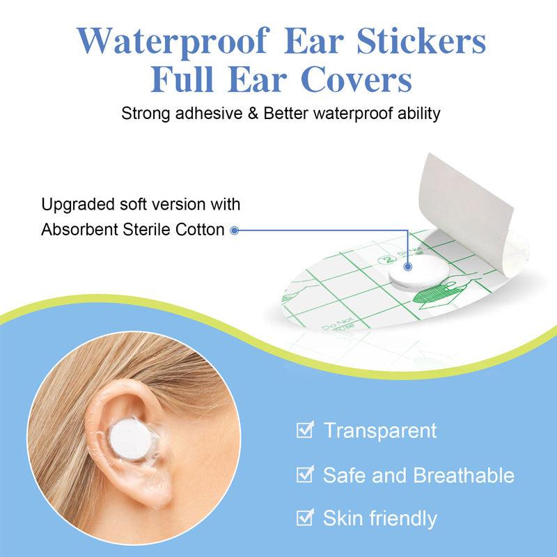20pcs Waterproof Ear Covers for Swimming and Water Sports