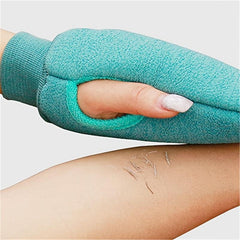 Beauty Exfoliating Glove Mitt Body Scrub For Bath Shower Spa Hand Exfoliator