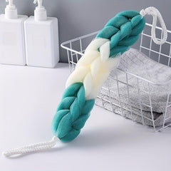 2pcs Stretch Back Scrubber Bath Shower Mesh Sponge