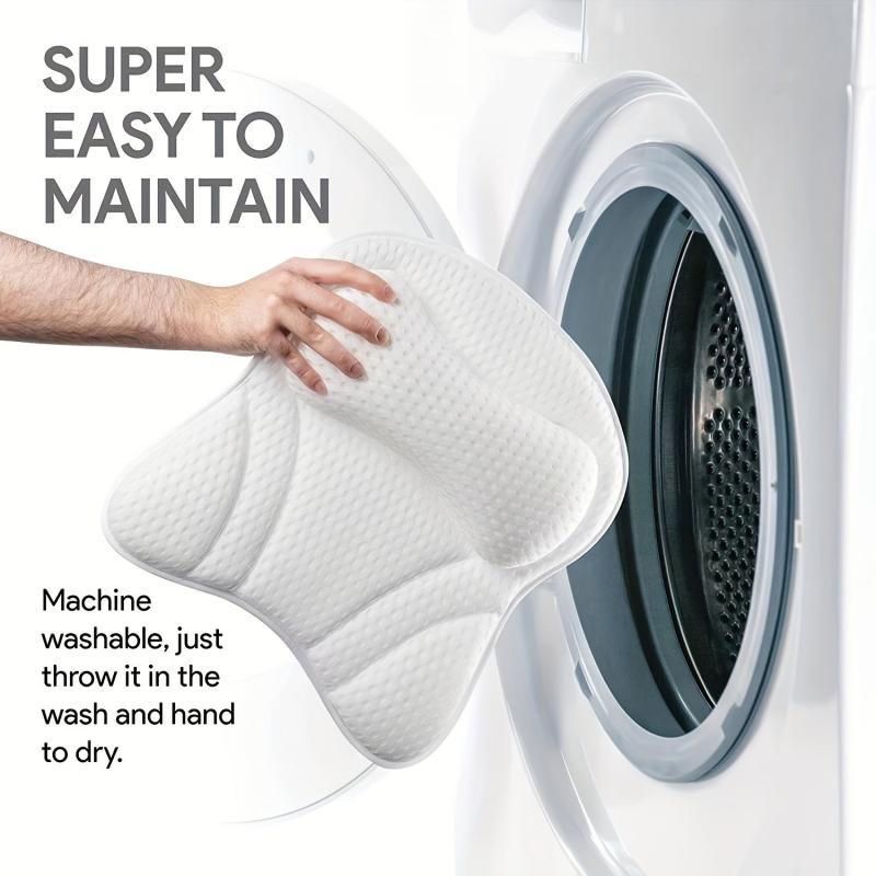 Butterfly Massage Bath Pillow for Ultimate Muscle Soothing
