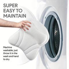 Butterfly Massage Bath Pillow for Ultimate Muscle Soothing