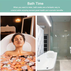 Butterfly Massage Bath Pillow for Ultimate Muscle Soothing