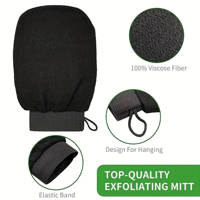 Viscose Fiber Scrub Mitt for Exfoliation