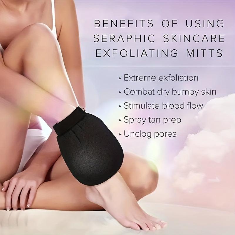 Viscose Fiber Scrub Mitt for Exfoliation