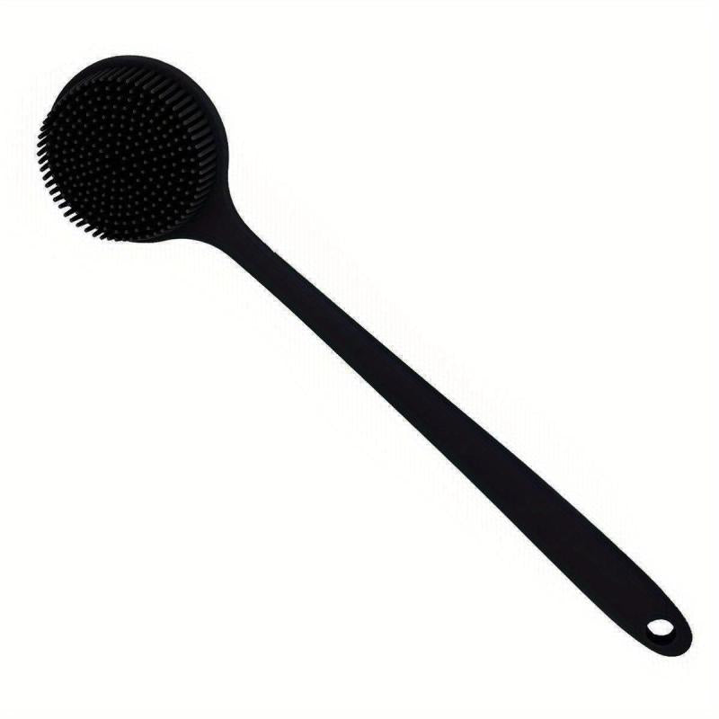 Soft Silicone Back Scrubber Long Handle Bath Sponge