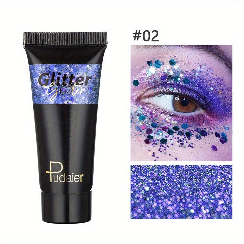 Mermaid Sequins Body Glitter Gel Make Up Long Lasting Glitter