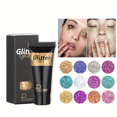 Mermaid Sequins Body Glitter Gel Make Up Long Lasting Glitter