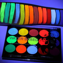 Fluorescent 15 Colors Water Soluble Body Painting Halloween Makeup