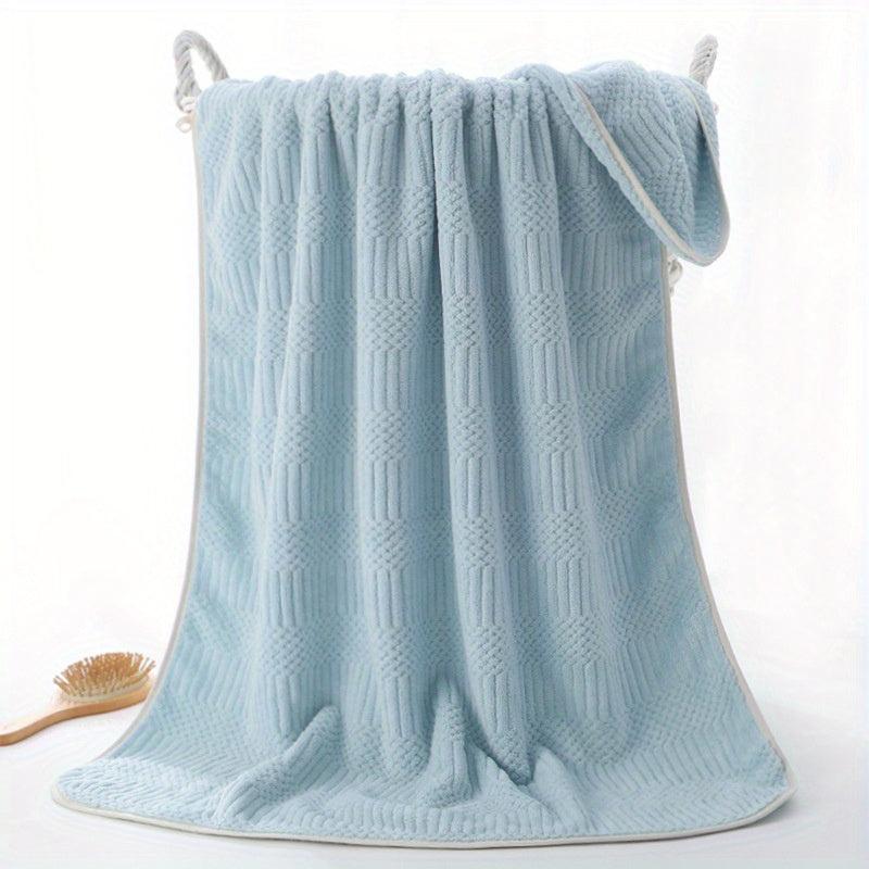 Coral Soft High Absorbent Shower Towel for Bathroom