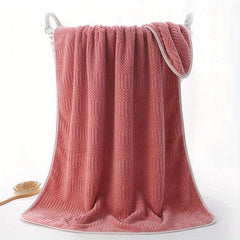 Coral Soft High Absorbent Shower Towel for Bathroom
