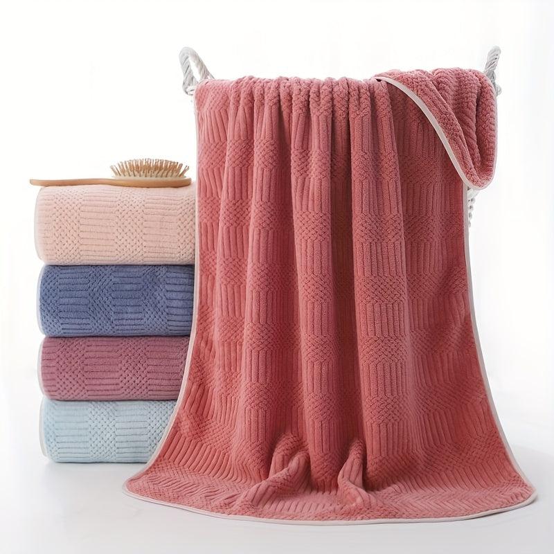Coral Soft High Absorbent Shower Towel for Bathroom
