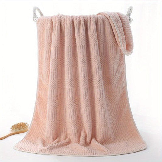 Coral Soft High Absorbent Shower Towel for Bathroom