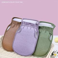Shower Scrubbing Mitt Exfoliating Bath Towel
