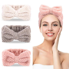 Microfiber Butterfly End Hair Band for Men and Women