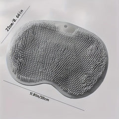 3pcs Shower Body Scrubber Mat with Suction Cup Hands Massager