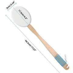 Bath Lotion Applicator for Back Self Application of Cream