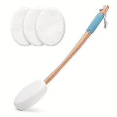 Bath Lotion Applicator for Back Self Application of Cream