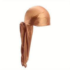 Men's Silk Pirate Hat with Ethnic Style Headband