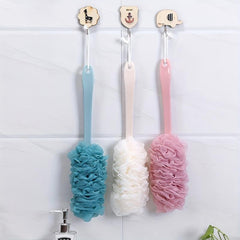 Long Handle Bath Body Brush Shower Loofah Back Scrubber